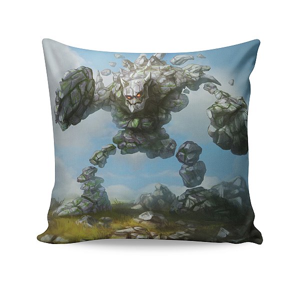 Almofada Malphite de Mármore League Of Legends LOL