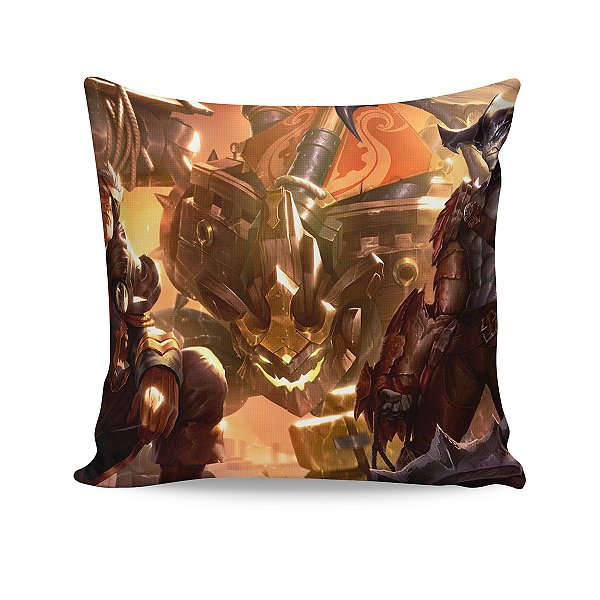 Almofada Malphite Barca de Ferro League Of Legends LOL