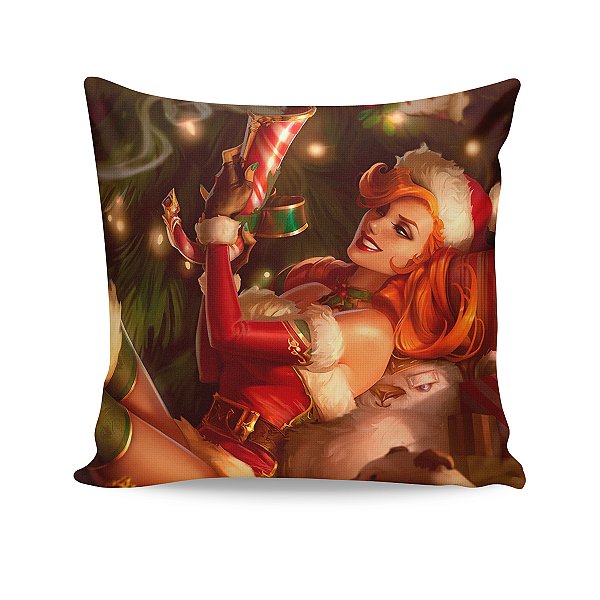 Almofada Miss Fortune Natalina League Of Legends LOL