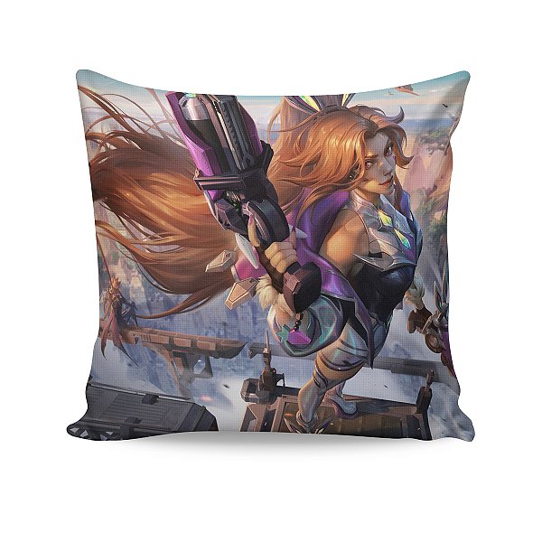 Almofada Miss Fortune Coelha de Batalha League Of Legends