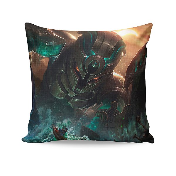 Almofada Nautilus Quebra-mundos League Of Legends LOL