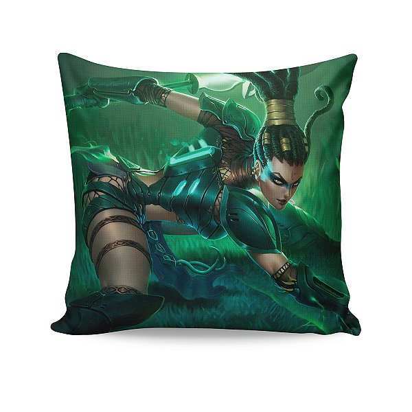 Almofada Nidalee Caçadora de Cabeças League Of Legends LOL