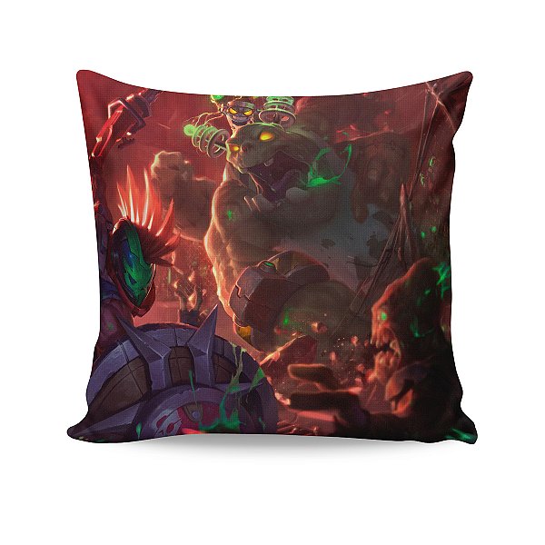 Almofada Nunu e Willump Zumbi League Of Legends LOL
