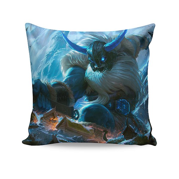 Almofada Olaf Glacial League Of Legends LOL