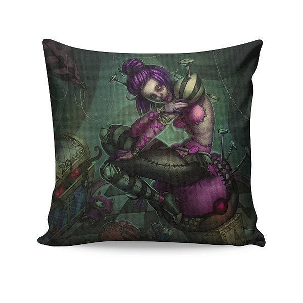 Almofada Orianna Fantoche Macabro League Of Legends LOL