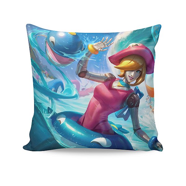 Almofada Orianna Curtindo o Verão League Of Legends LOL