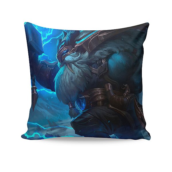 Almofada Ornn Senhor do Trovão League Of Legends LOL