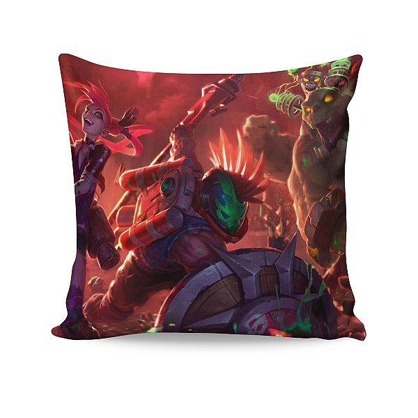 Almofada Pantheon Caça-Zumbis League Of Legends LOL