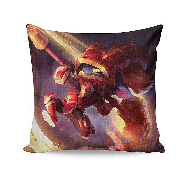 Almofada Poppy Martelo Escarlate League Of Legends LOL