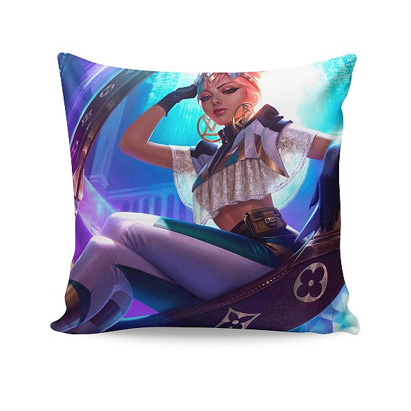Almofada Qiyana True Damage de Prestígio League Of Legends