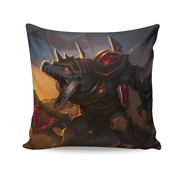 Almofada Renekton das Guerras Rúnicas League Of Legends LOL