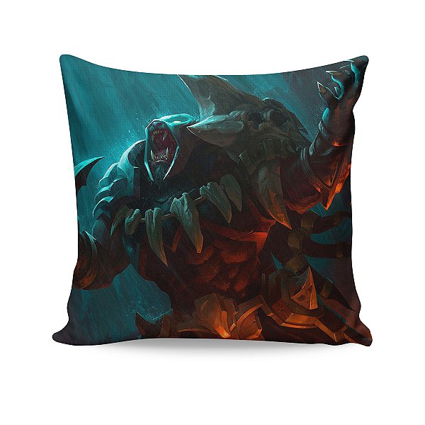 Almofada Rengar Caçador de Cabeças League Of Legends LOL