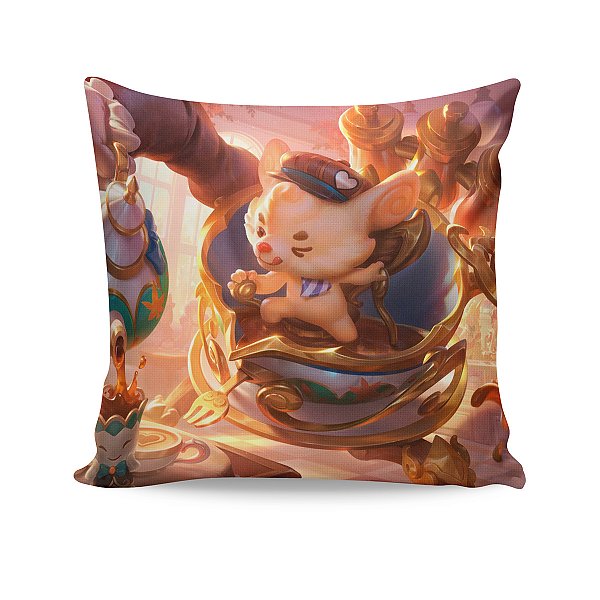Almofada Rumble Kawaii Café League Of Legends LOL