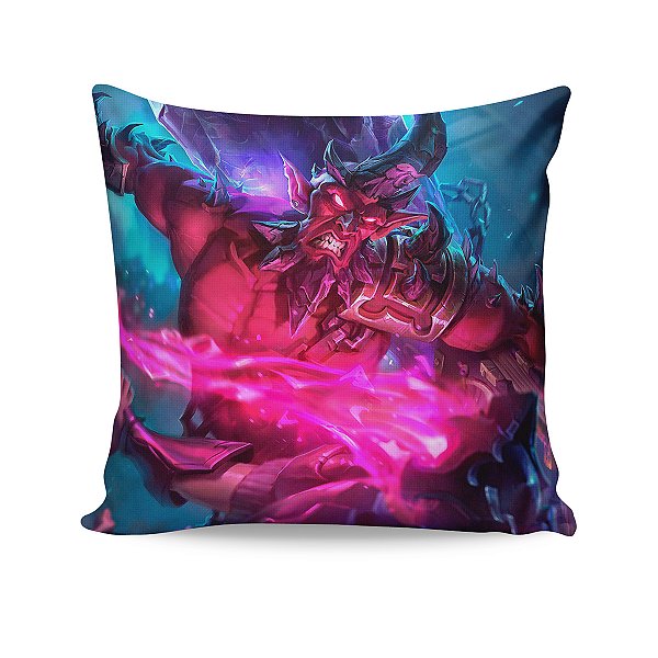 Almofada Ryze Cristal Negro League Of Legends LOL