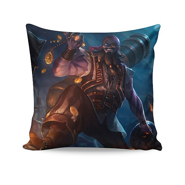 Almofada Ryze Pirata League Of Legends LOL