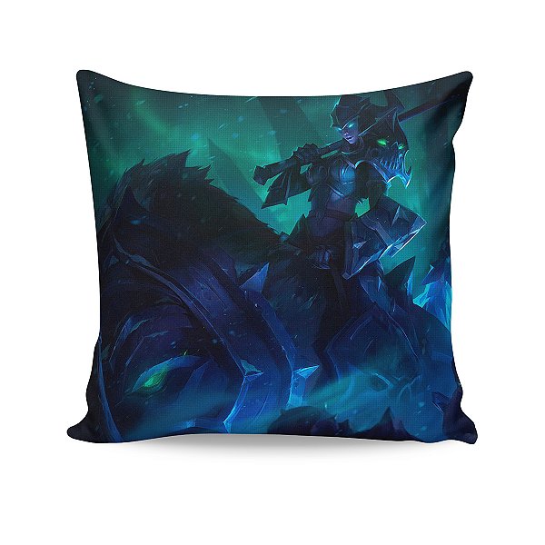 Almofada Sejuani Amazona das Trevas League Of Legends LOL