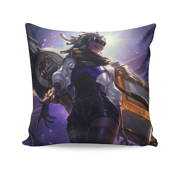 Almofada Senna True Damage de Prestígio League Of Legends