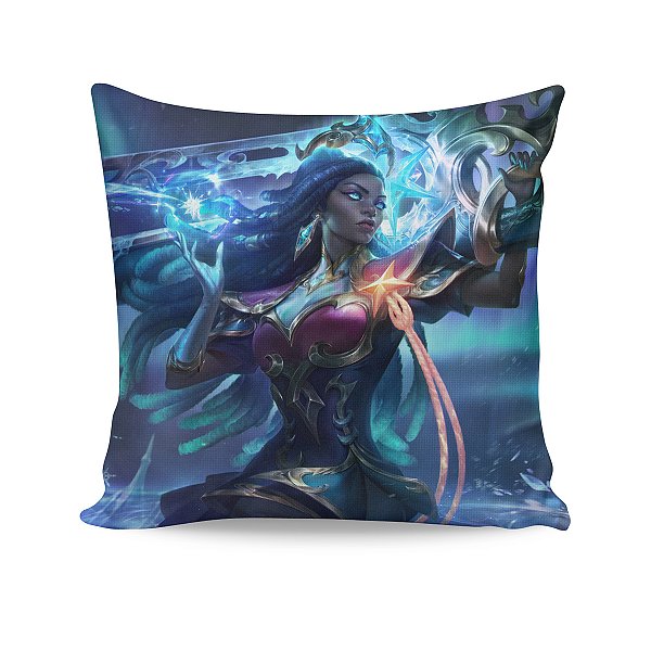 Almofada Senna Bênção do Inverno League Of Legends LOL