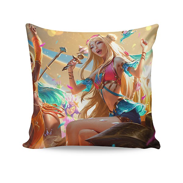 Almofada Seraphine Canção do Oceano League Of Legends LOL