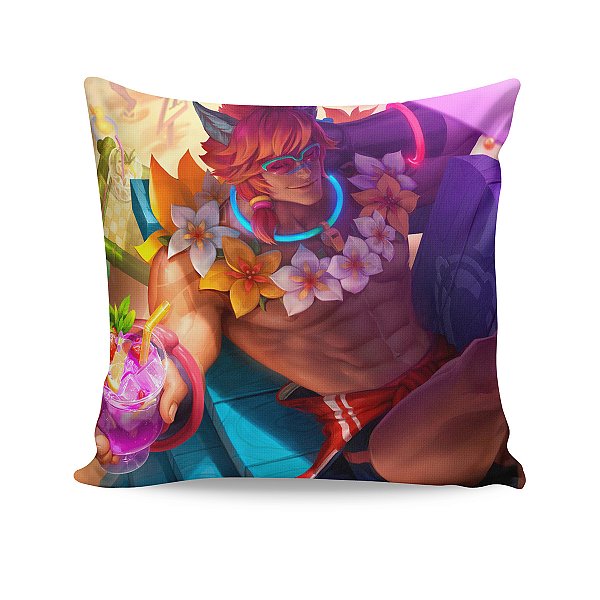 Almofada Sett Curtindo o Verão League Of Legends LOL