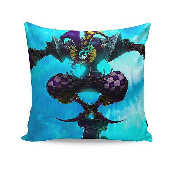 Almofada Shaco Bobo da Corte League Of Legends LOL