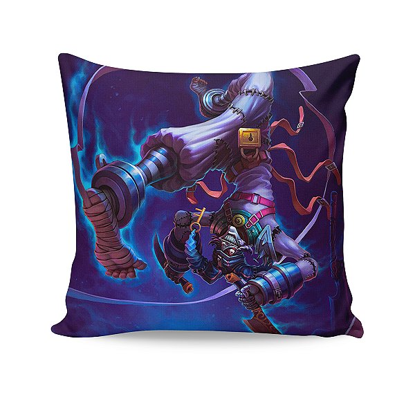 Almofada Shaco do Manicômio League Of Legends LOL