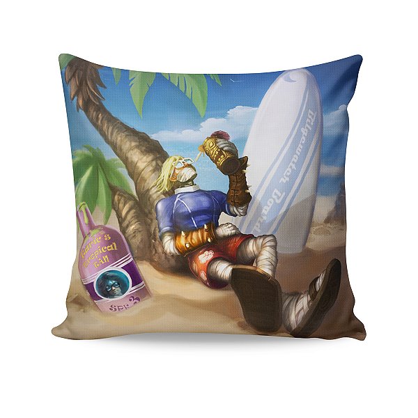 Almofada Singed Surfista League Of Legends LOL