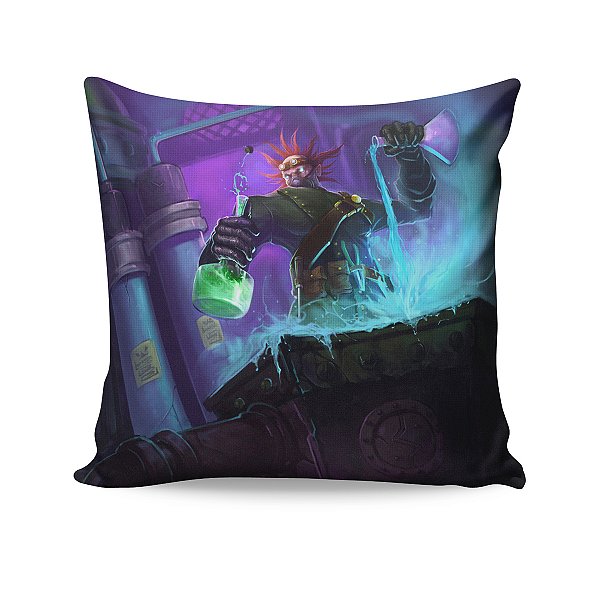 Almofada Singed Cientista Louco League Of Legends LOL