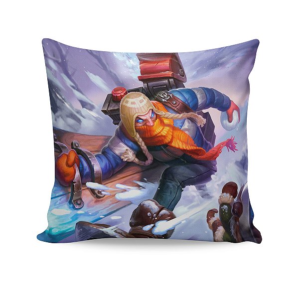 Almofada Singed Dia Nevado League Of Legends LOL
