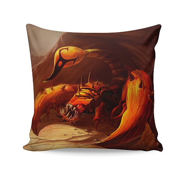 Almofada Skarner Escorpião do Deserto League Of Legends LOL