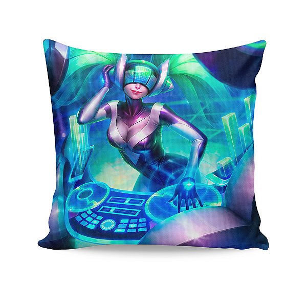 Almofada DJ Sona League Of Legends LOL
