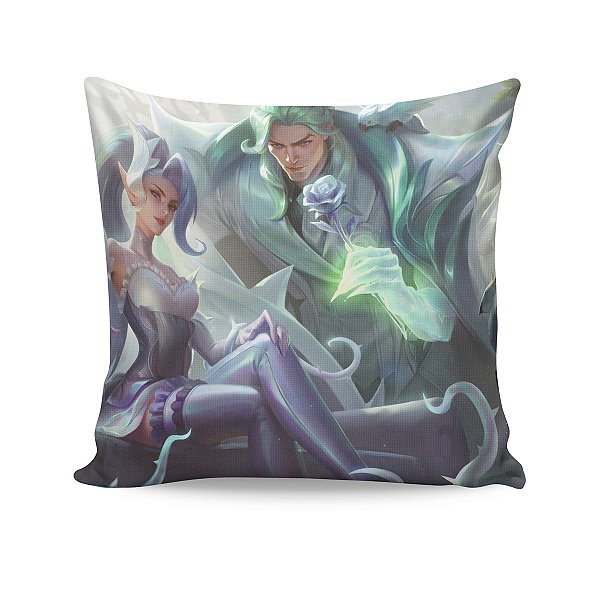 Almofada Swain Rosa de Cristal League Of Legends LOL