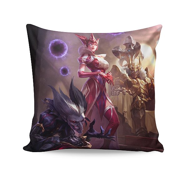 Almofada Syndra Dama de Ouros League Of Legends LOL