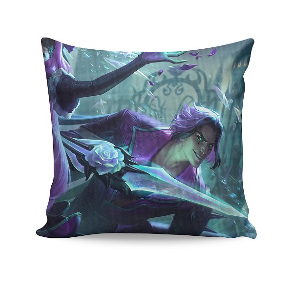 Almofada Talon Rosa Definhada League Of Legends LOL
