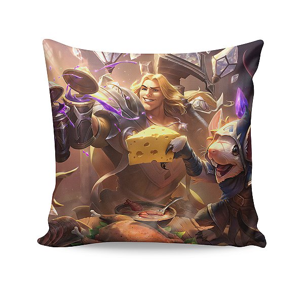 Almofada Taric Escudo Cintilante League Of Legends LOL