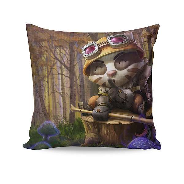 Almofada Teemo Texugo League Of Legends LOL