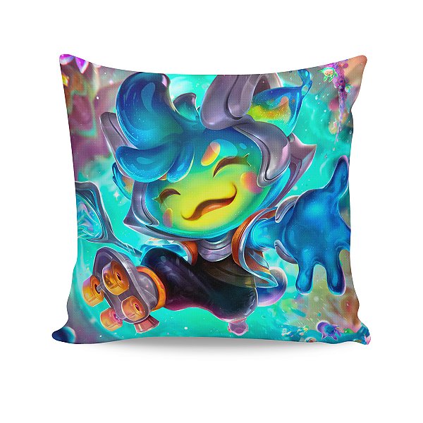 Almofada Teemo Embalos no Espaço League Of Legends LOL