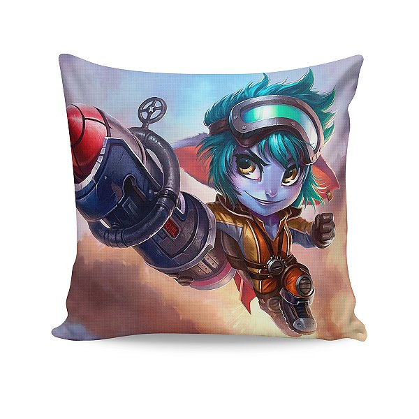 Almofada Tristana Garota-Foguete League Of Legends LOL