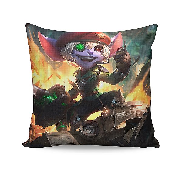 Almofada Tristana Esquadrão Ômega League Of Legends LOL