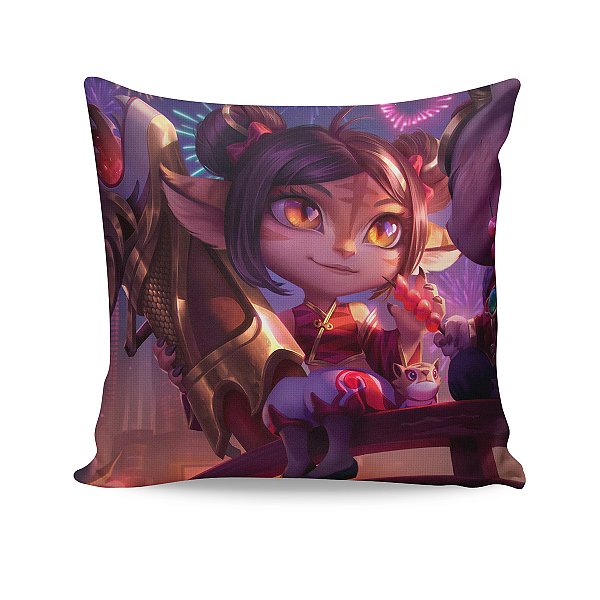 Almofada Tristana Fogos de Artifício League Of Legends LOL