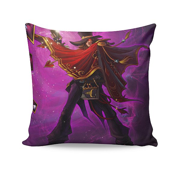 Almofada O Magnífico Twisted Fate League Of Legends LOL