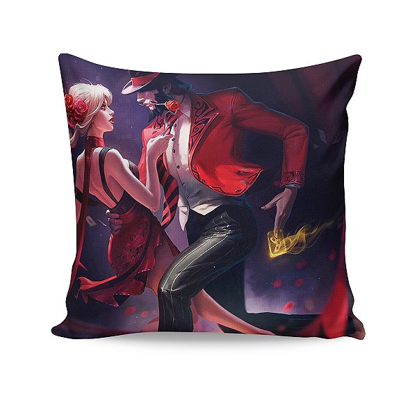 Almofada Twisted Fate Dançarino de Tango League Of Legends