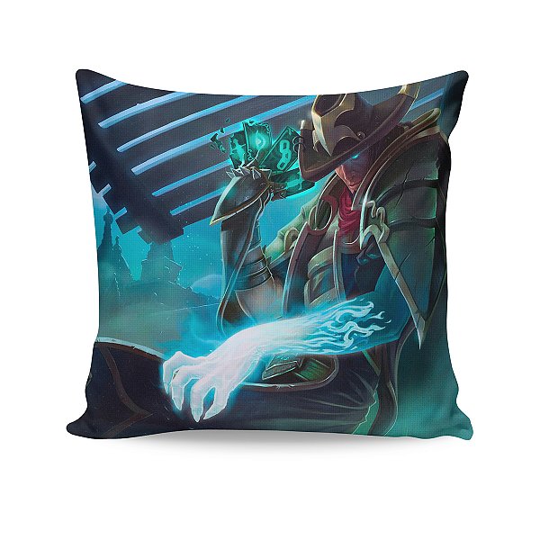 Almofada Twisted Fate do Submundo League Of Legends LOL