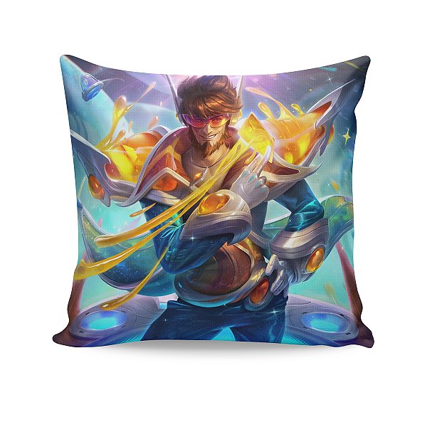 Almofada Twisted Fate Embalos no Espaço League Of Legends