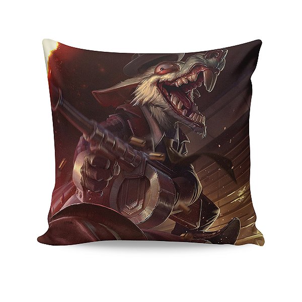 Almofada Twitch Cidade do Crime League Of Legends LOL