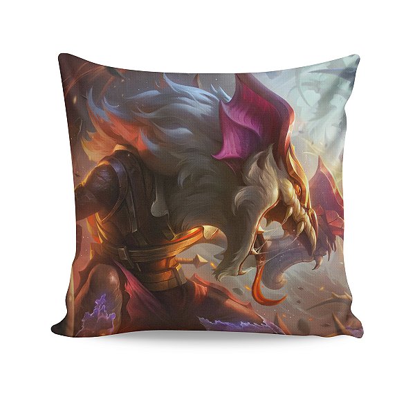 Almofada Twitch Caçador de Dragões League Of Legends LOL