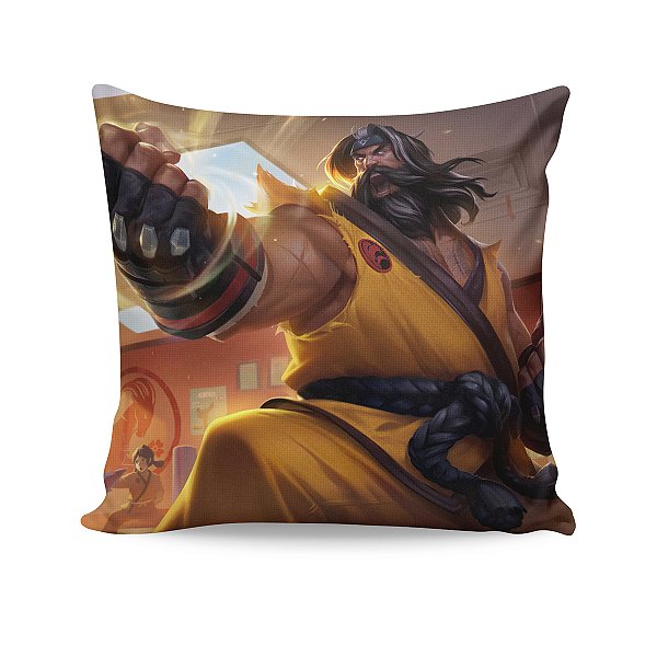 Almofada Udyr Faixa Preta League Of Legends LOL