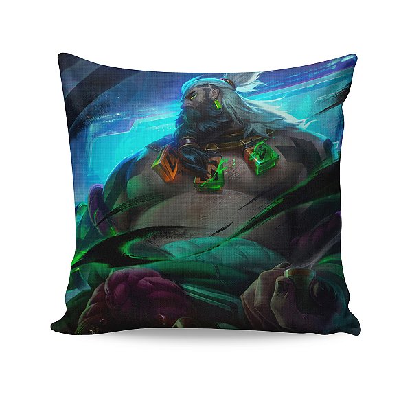 Almofada Udyr Tinta Sombria League Of Legends LOL