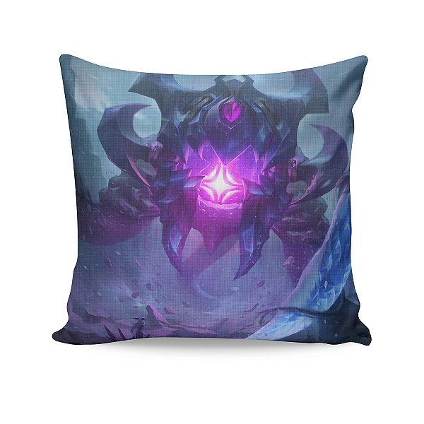 Almofada Vel'Koz Gelo Sombrio League Of Legends LOL