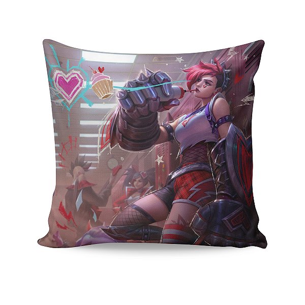 Almofada Vi Coração Despedaçado League Of Legends LOL